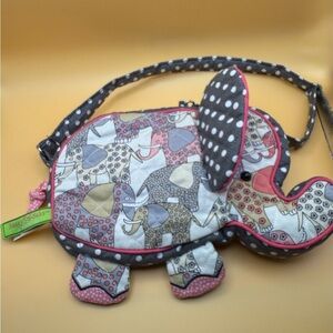 Douglas Elephant Crossbody Bag Quilted Purse Kids